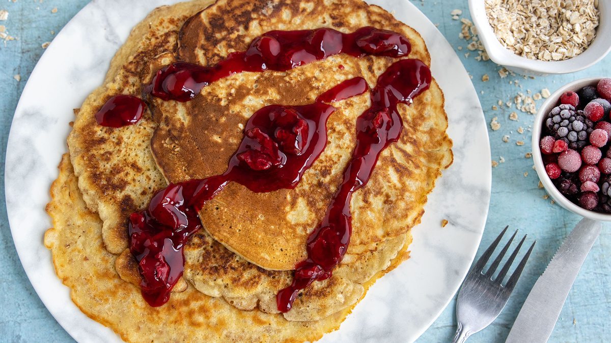 Pfannkuchen mit Haferflocken | Rezept - eat.de