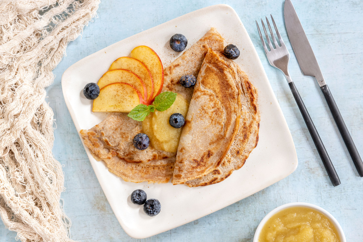 pfannkuchen ohne ei und backpulver