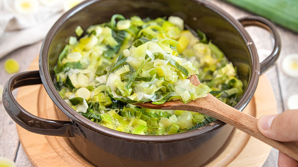 Porreegemüse DDR-Rezept