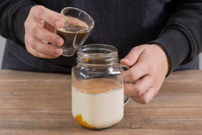 Espresso dazugeben