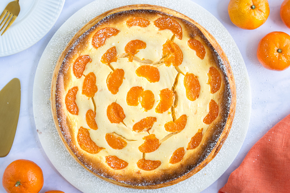Saftiger Käsekuchen Ohne Boden Mit Grieß Quarkkuchen mit Mandarinen ohne Boden | Rezept - eat.de