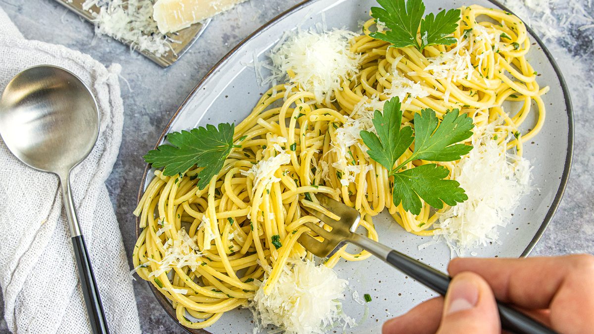 Spaghetti aglio e olio Original-Rezept