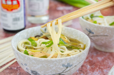Udon-Nudelsuppe
