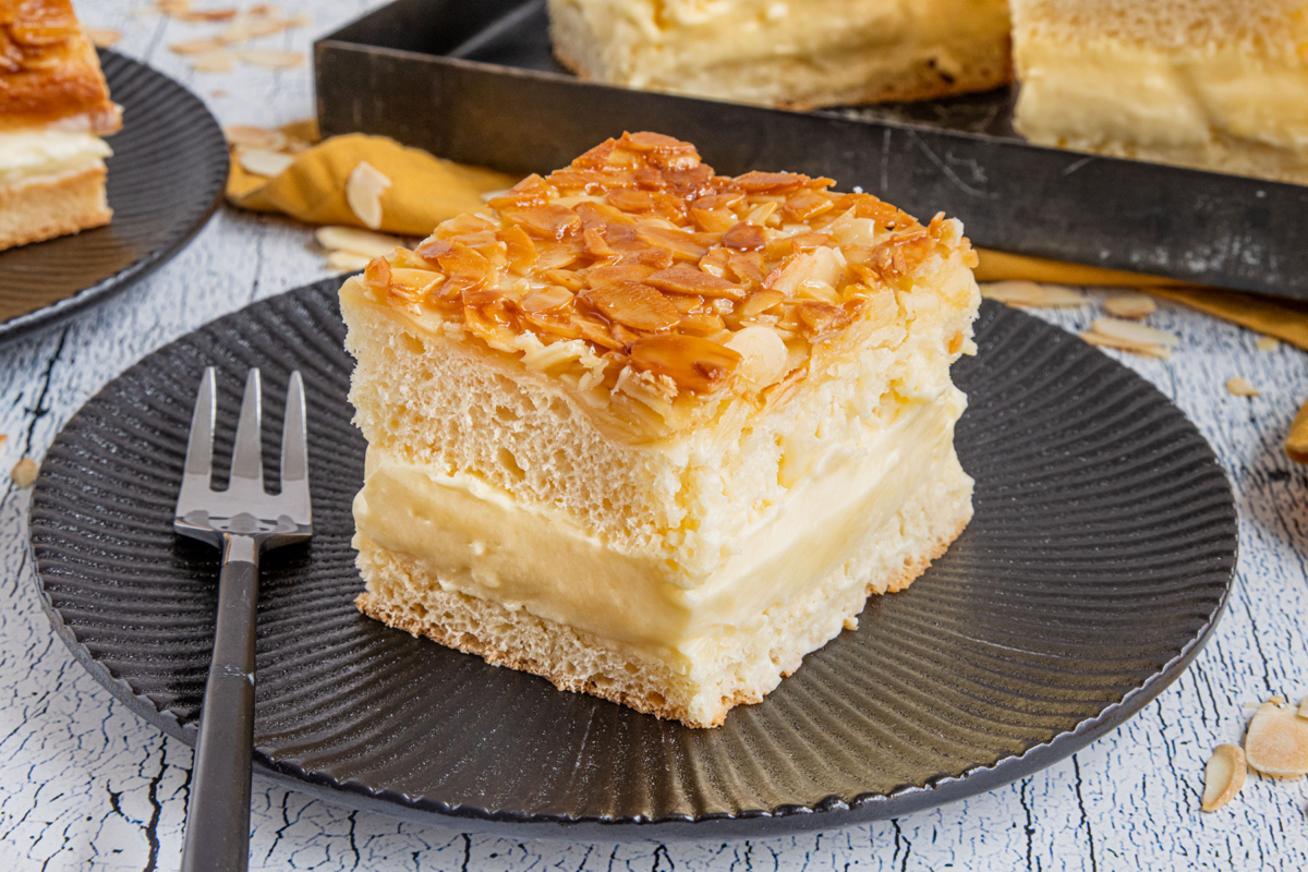Bienenstich wie vom Bäcker | Rezept - eat.de