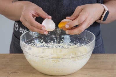Eier unterrühren