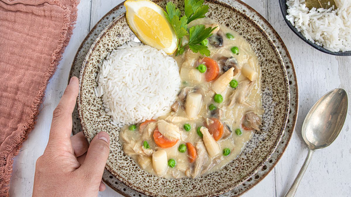 Hühnerfrikassee DDR-Rezept