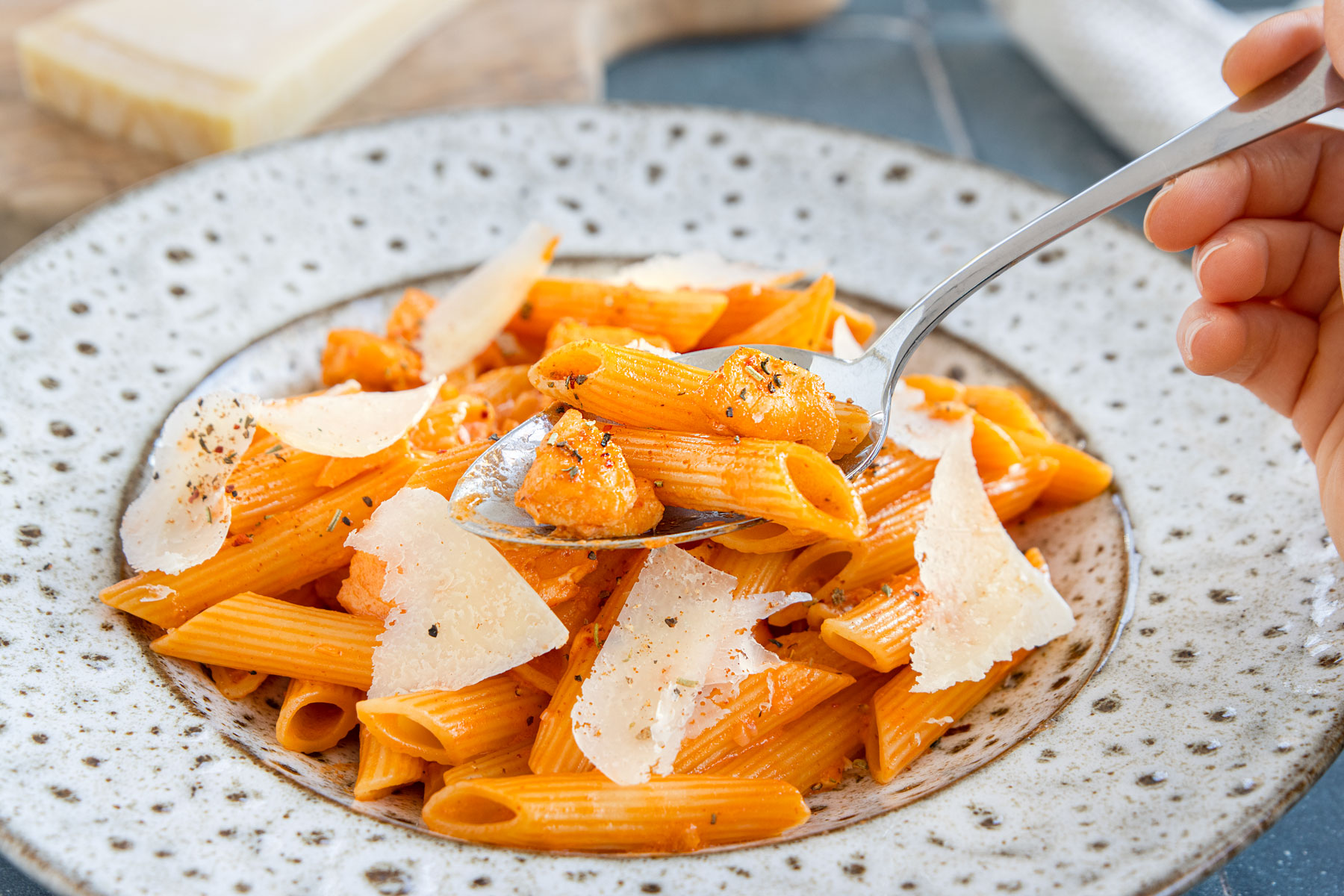 Lachs-Pasta