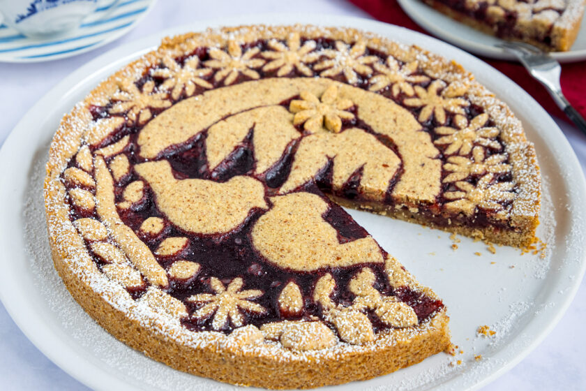 vegane Linzer Torte