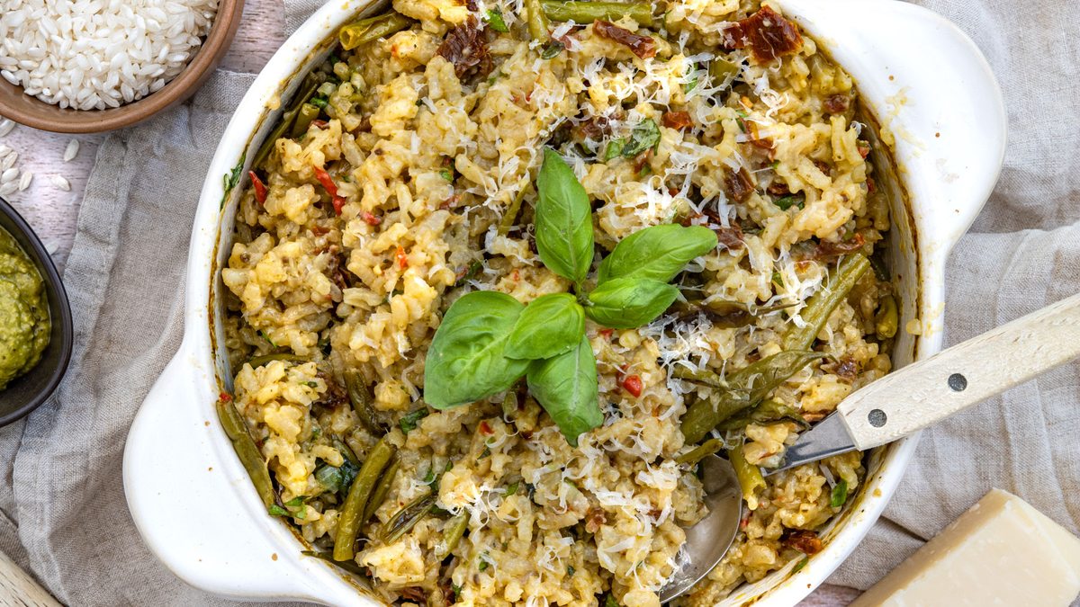 Ofenrisotto ohne Umrühren | Rezept - eat.de