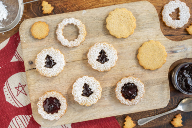 Omas Linzer Plätzchen