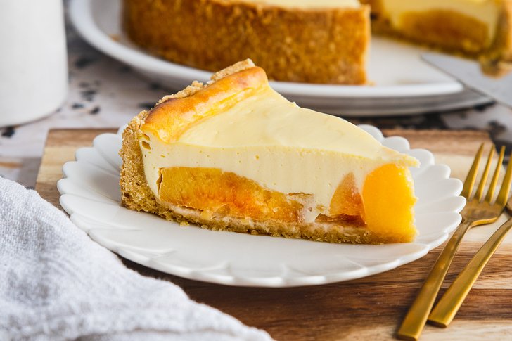 Quittenkuchen mit Rahmguss