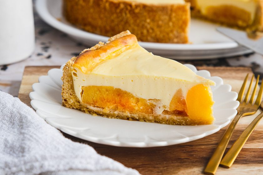 Quittenkuchen mit Rahmguss