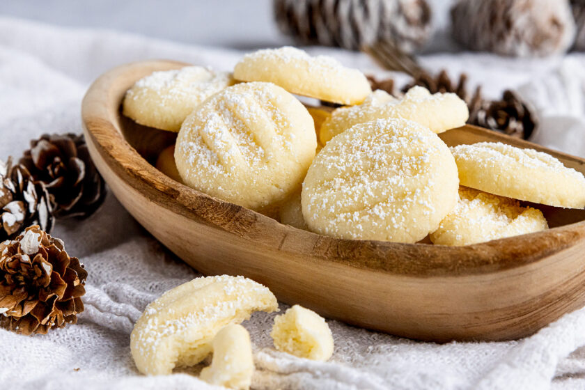 Schneeflöckchen Plätzchen