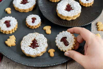 Spitzbuben Plätzchen