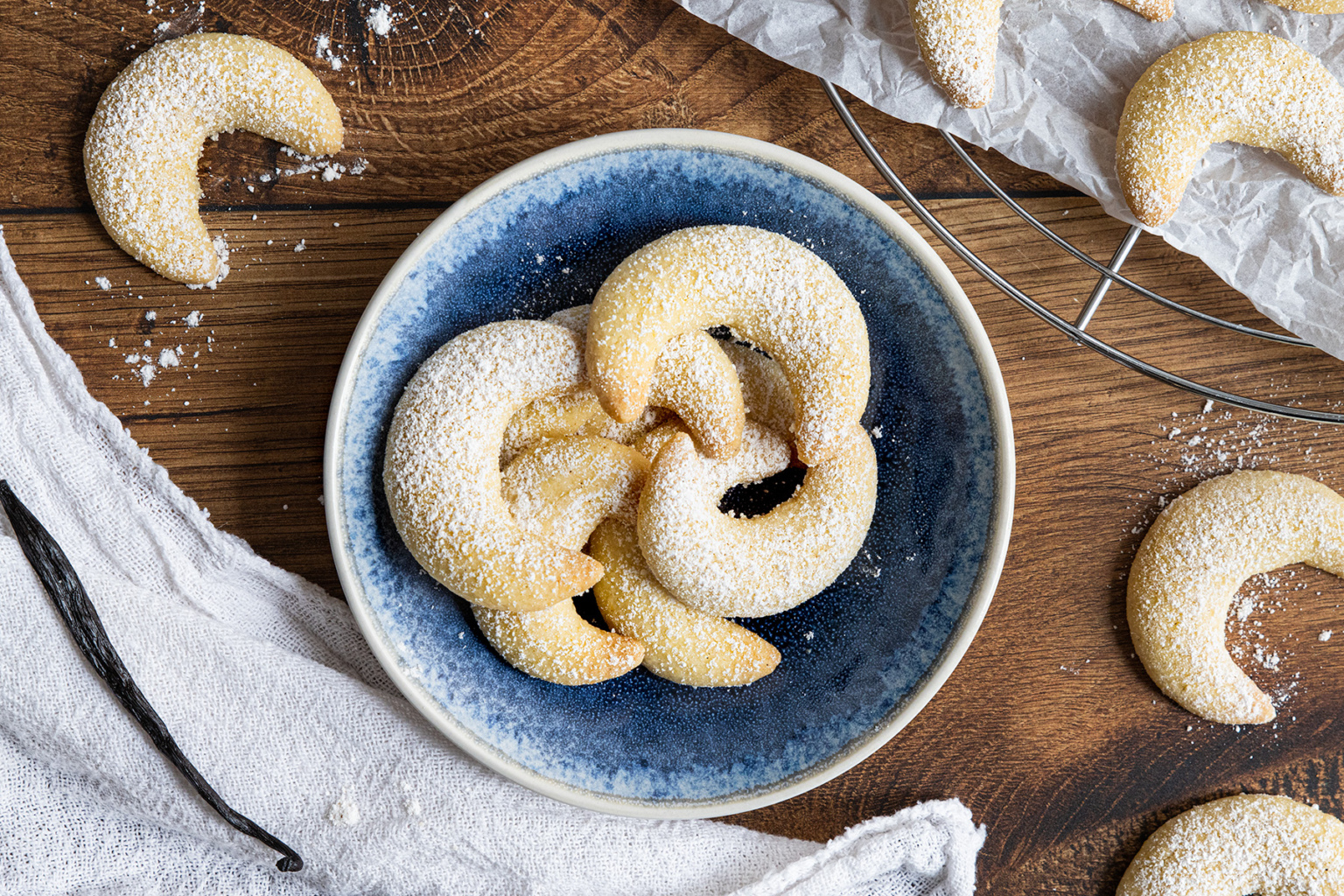 Vegane Vanillekipferl | Rezept - eat.de