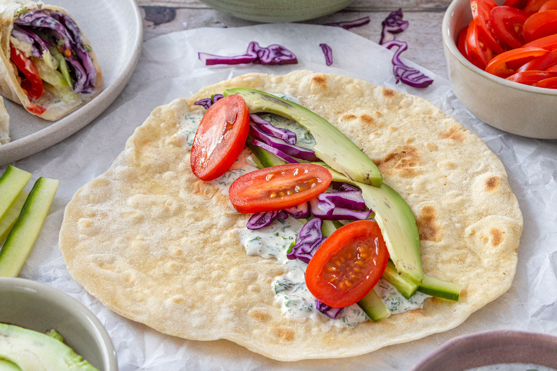 Vollkorn-Wraps selber machen