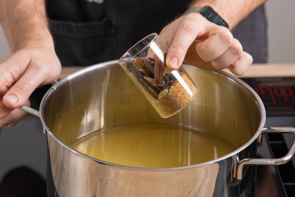 Weißer Glühwein | Rezept