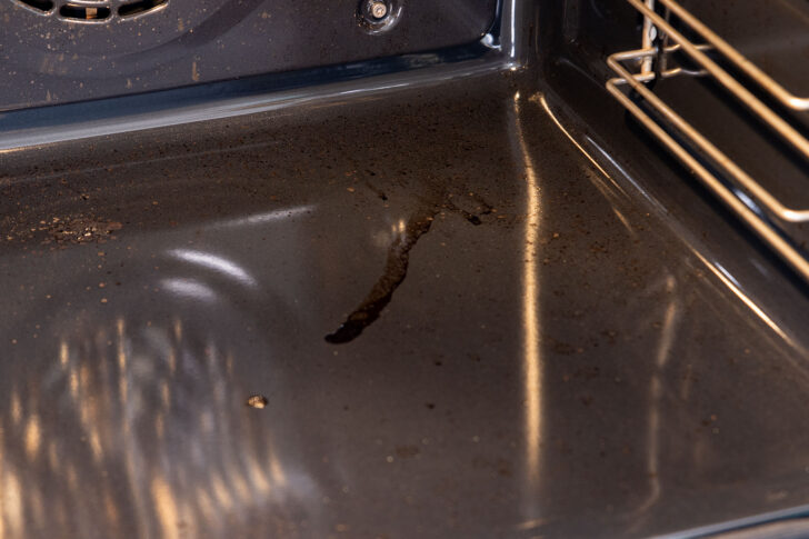 Backofen Verschmutzung