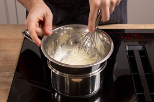 Mascarpone untermischen