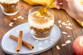 Bratapfel-Tiramisu im Glas