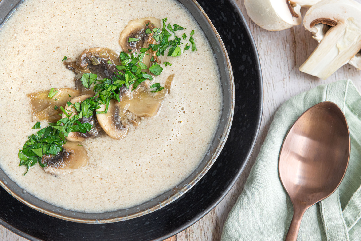 Champignonsuppe | Rezept - eat.de