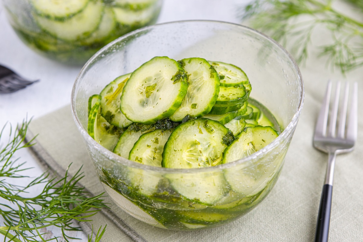 Dänischer Gurkensalat | Rezept - eat.de Dänischer Gurkensalat | Rezept - eat.de