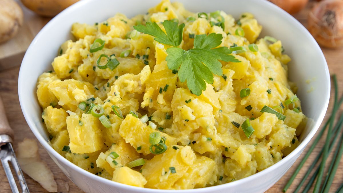 Fränkischer Kartoffelsalat: klassisch & immer lecker