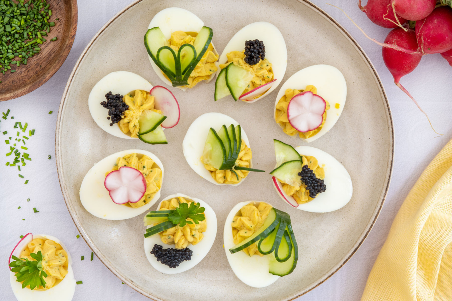 Gefüllte Eier | Rezept - eat.de