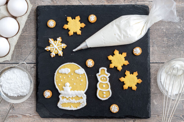 Zuckerguss mit Eiweiß
