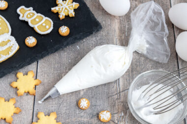 Zuckerguss mit Eiweiß