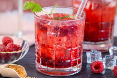 Himbeer-Mojito Cocktail