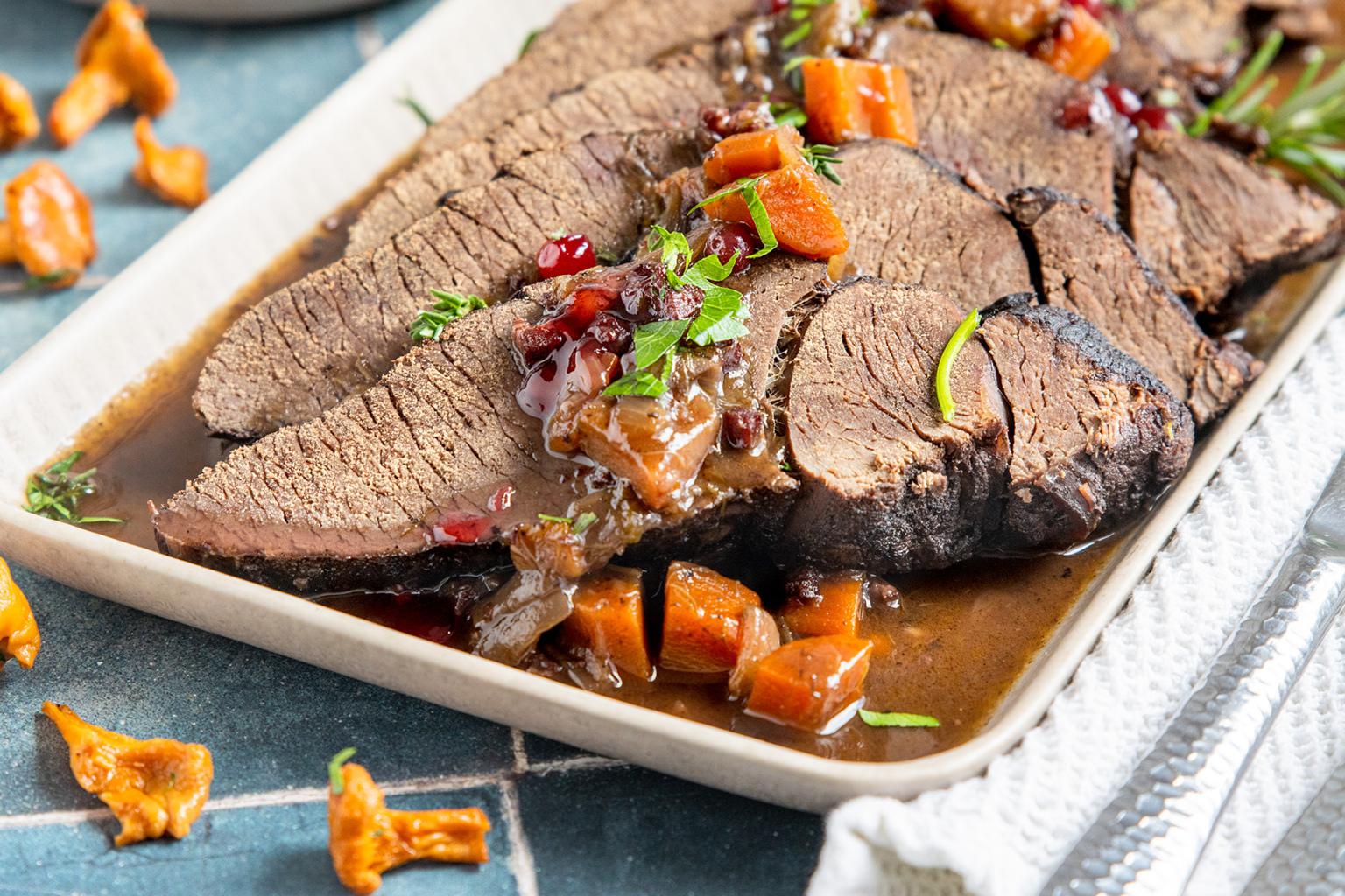 Hirschbraten: klassisches Rezept | Rezept - eat.de