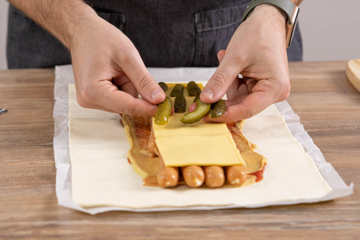 Hot Dog Strudel