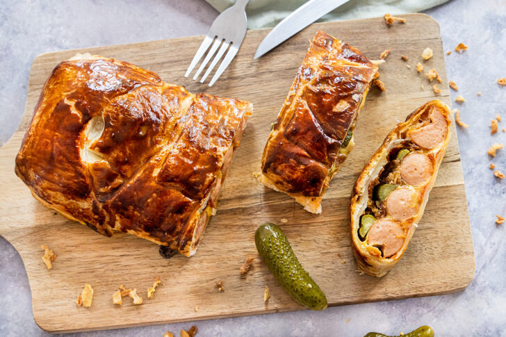 Hot Dog Strudel