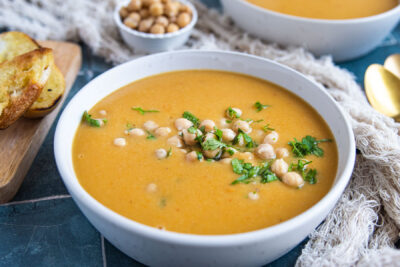 Kichererbsensuppe mit Kartoffeln