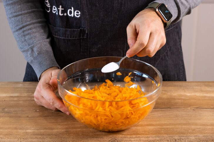 Salz dazugeben