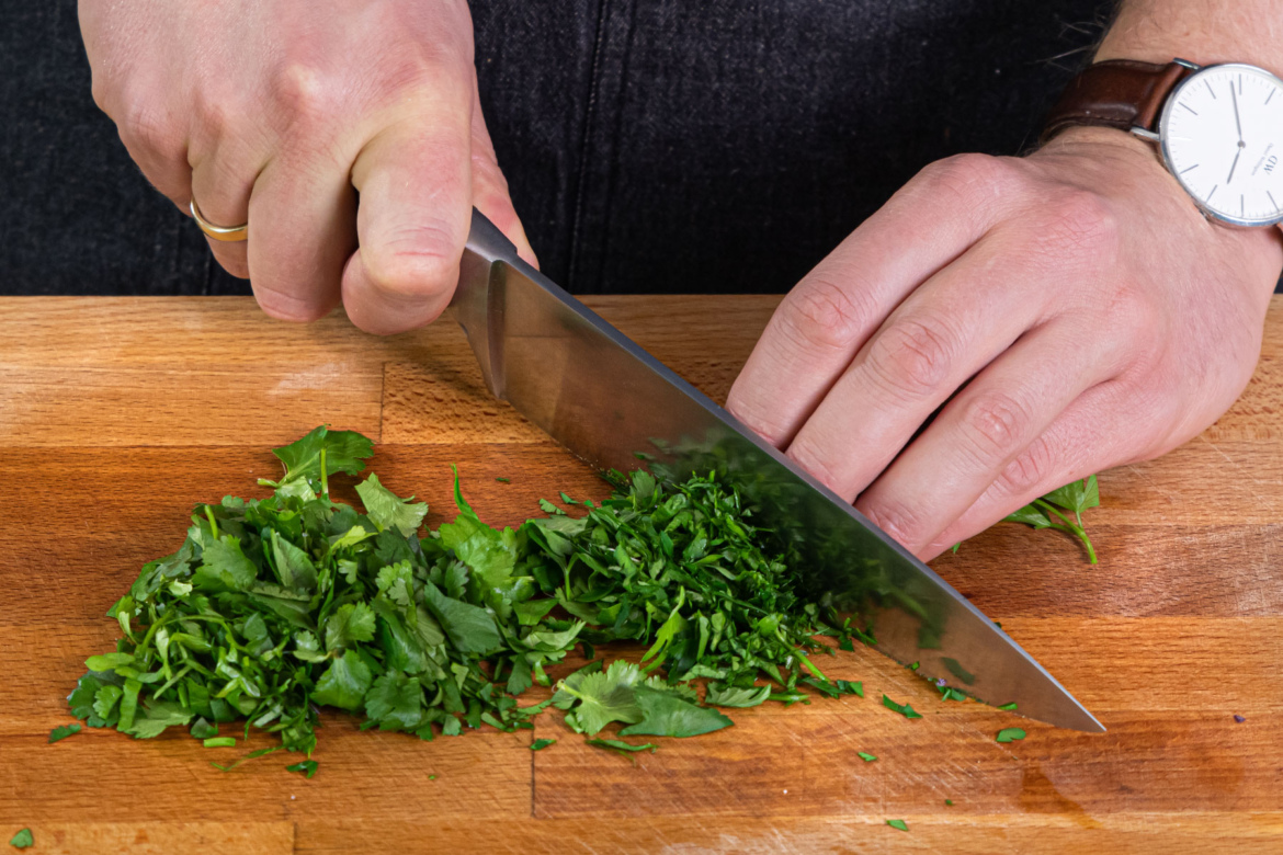 Libanesischer Kichererbsensalat
