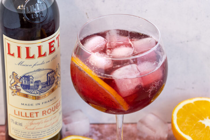 Lillet Rouge mit Tonic