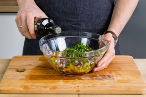 Balsamico dazugeben