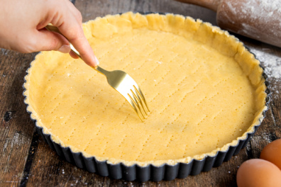 Quiche- und Tarteteig Grundrezept