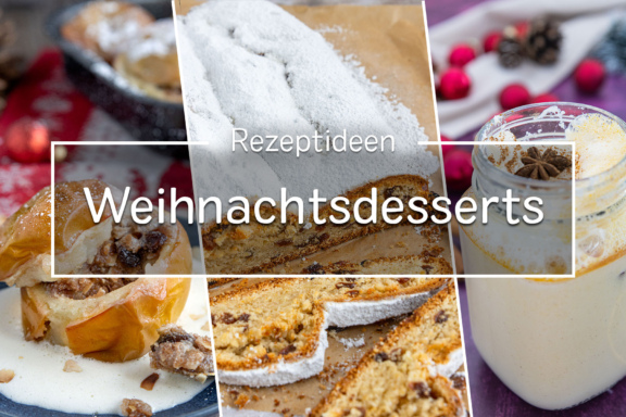 Weihnachtsdesserts