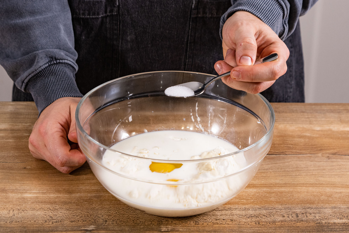 Salzige Pfannkuchen: das herzhafte Rezept