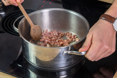 Speck anbraten