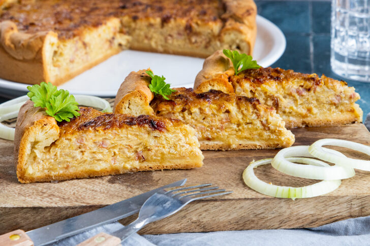 Schwäbischer Zwiebelkuchen
