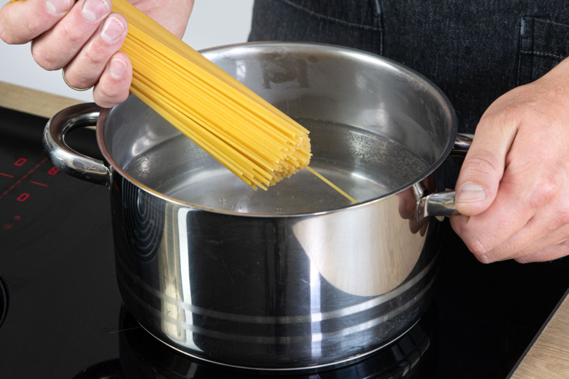 Spaghetti aldente kochen