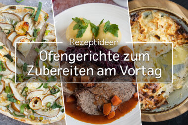 Ofengerichte am Vortag zubereiten - Titel