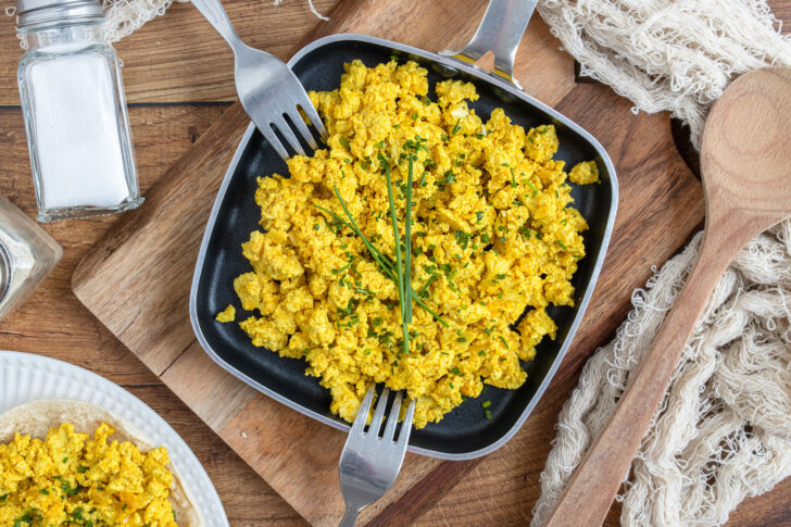 veganes Rührei