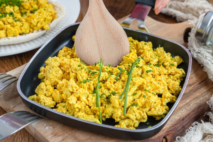 veganes Rührei