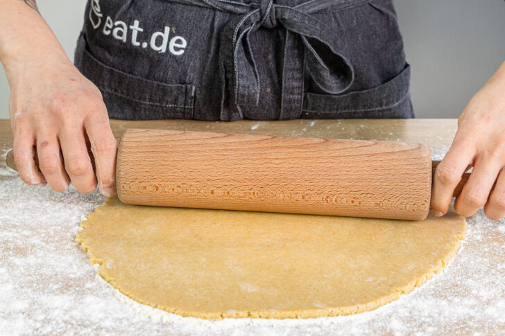Teig ausrollen