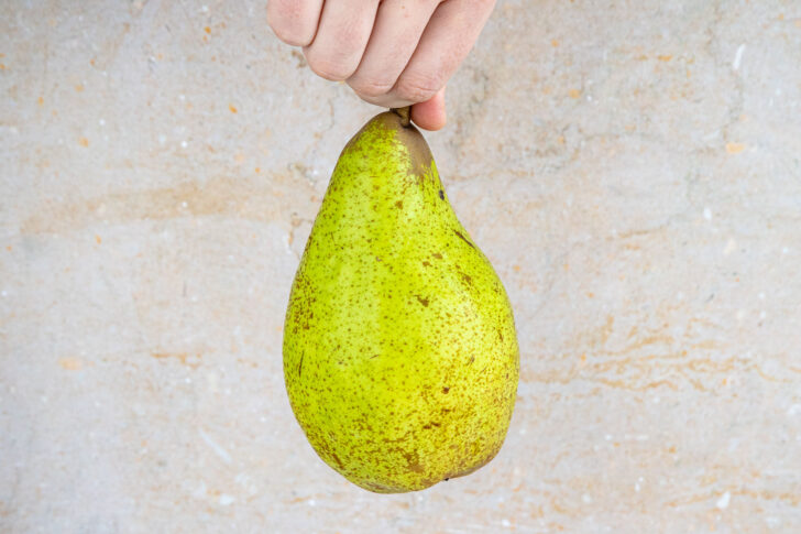 grünes Obst Birne